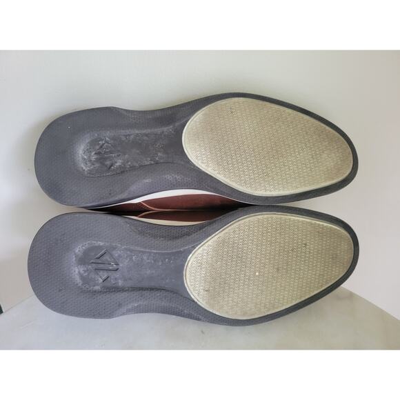 Amberjack The Original Brown Dress Shoe Leather Comfort Size 9.5